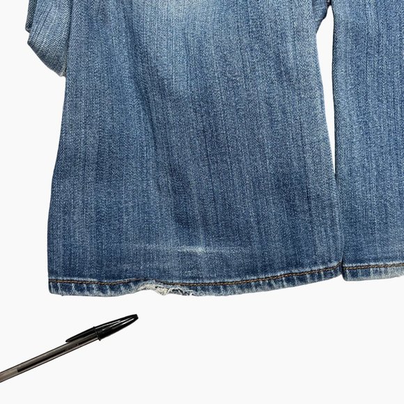 Lucky Brand Sofia Boot Low Rise Denim Jeans Size 8 Womens - Picture 11 of 16